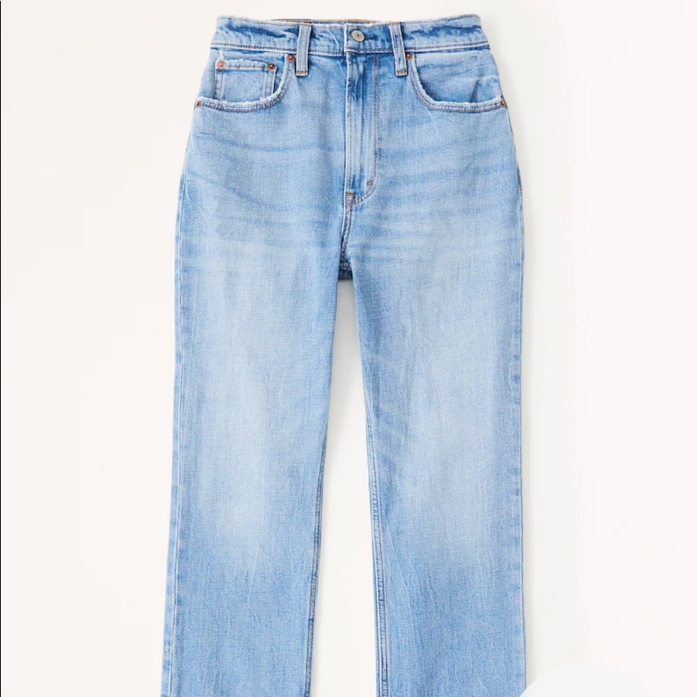 Abercrombie Curve Love Ultra High Rise Straight